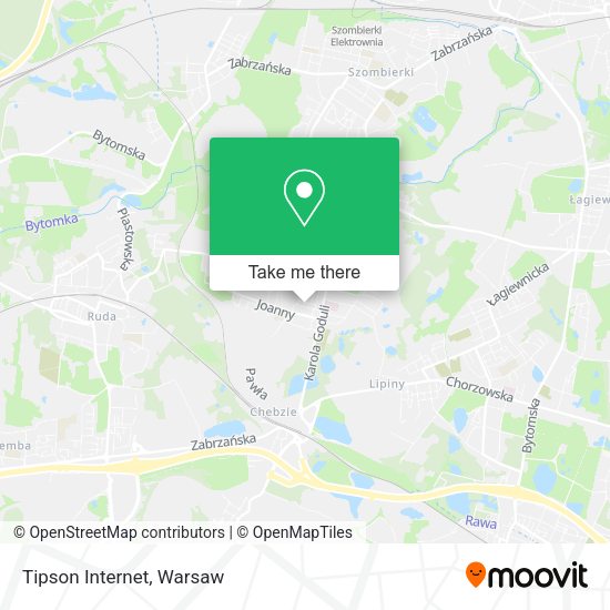 Tipson Internet map