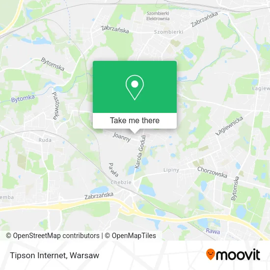 Карта Tipson Internet