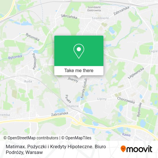 Matimax. Pożyczki i Kredyty Hipoteczne. Biuro Podróży map