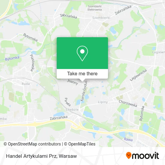 Карта Handel Artykulami Prz
