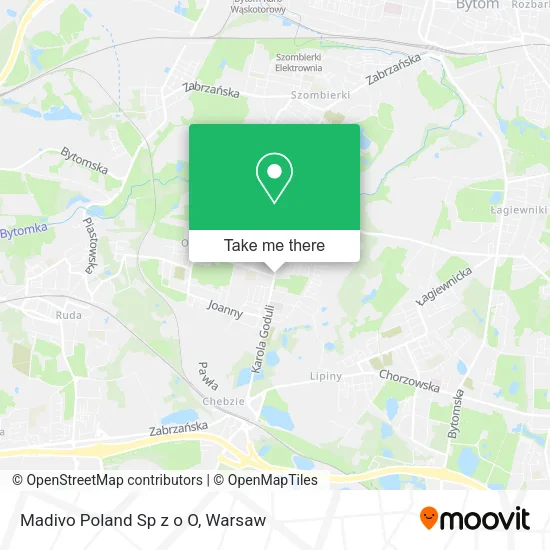 Карта Madivo Poland Sp z o O