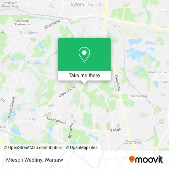 Карта Mieso i Wedliny