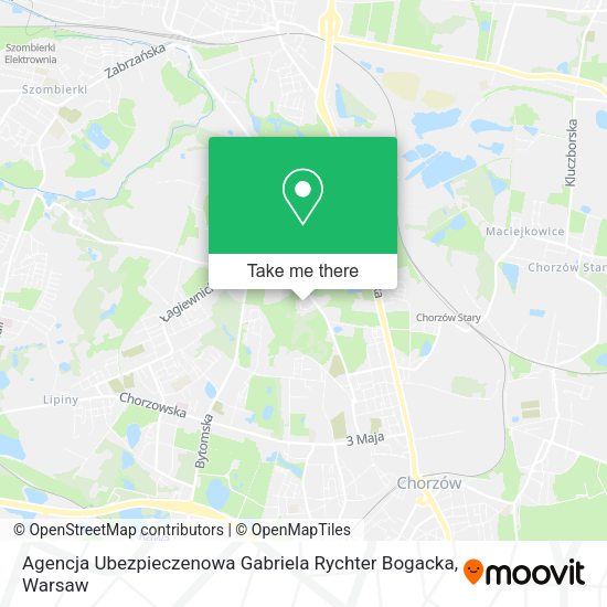 Agencja Ubezpieczenowa Gabriela Rychter Bogacka map