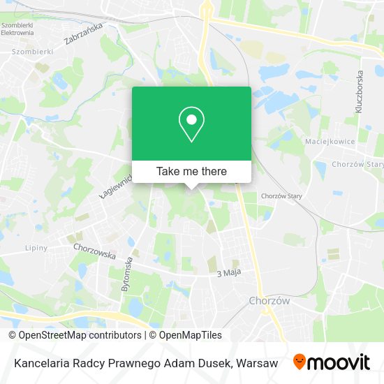 Kancelaria Radcy Prawnego Adam Dusek map