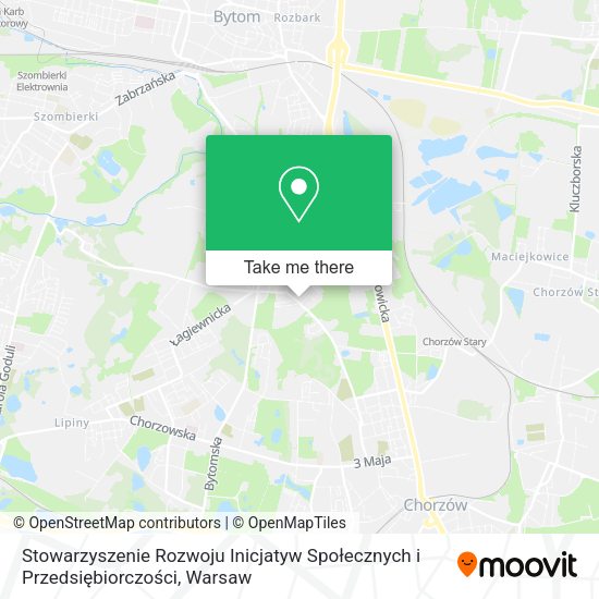 Stowarzyszenie Rozwoju Inicjatyw Społecznych i Przedsiębiorczości map