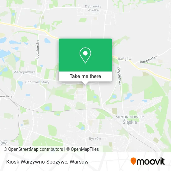 Карта Kiosk Warzywno-Spozywc