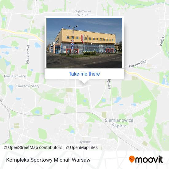 Карта Kompleks Sportowy Michał