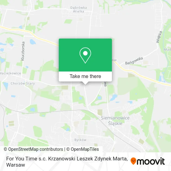 For You Time s.c. Krzanowski Leszek Zdynek Marta map