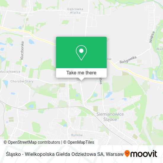 Śląsko - Wielkopolska Giełda Odzieżowa SA map