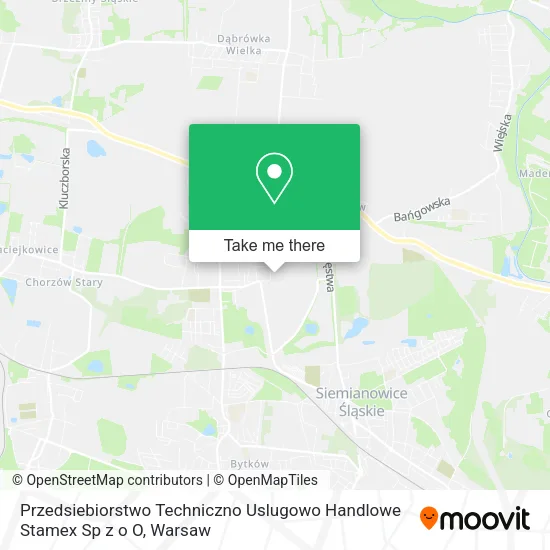Przedsiebiorstwo Techniczno Uslugowo Handlowe Stamex Sp z o O map