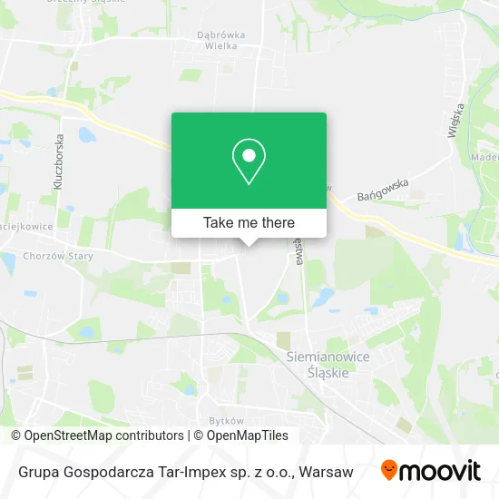 Карта Grupa Gospodarcza Tar-Impex sp. z o.o.