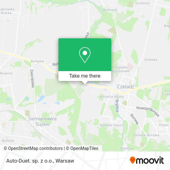 Auto-Duet. sp. z o.o. map