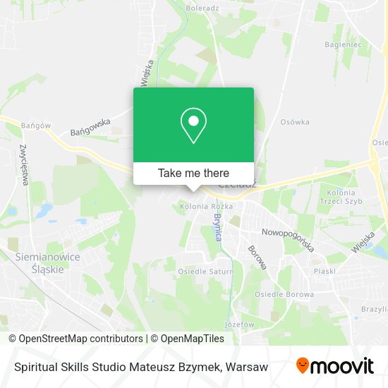 Spiritual Skills Studio Mateusz Bzymek map