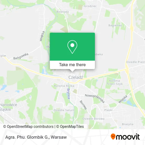 Agra. Phu. Glombik G. map