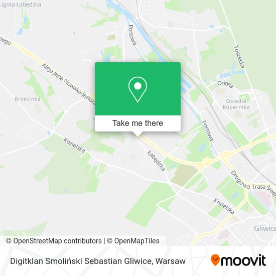 Digitklan Smoliński Sebastian Gliwice map