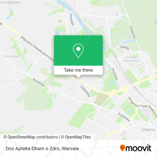 Карта Doz Apteka Dbam o Zdro