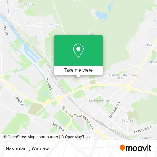 Карта Gastroland