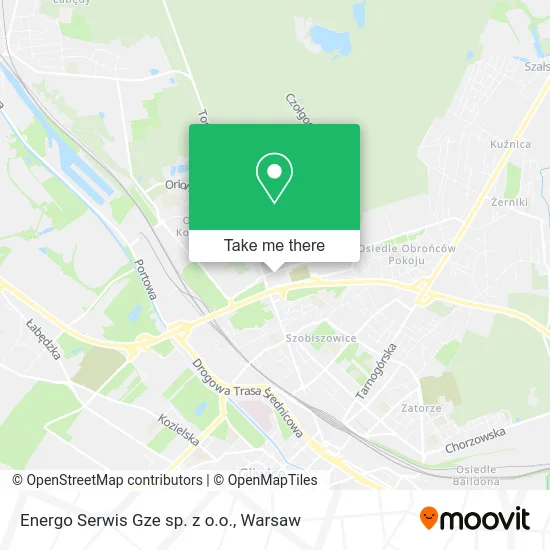 Карта Energo Serwis Gze sp. z o.o.