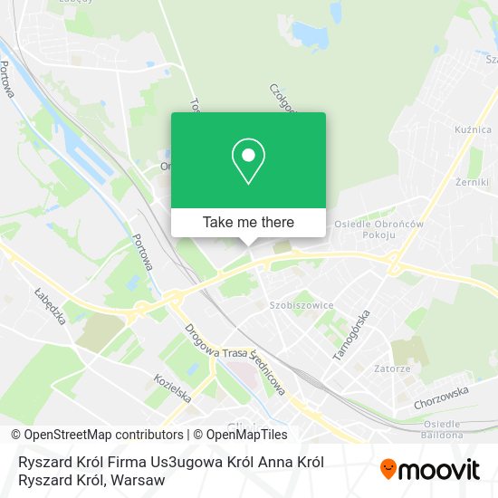 Ryszard Król Firma Us3ugowa Król Anna Król Ryszard Król map