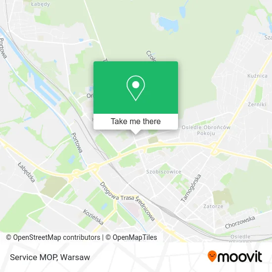 Карта Service MOP