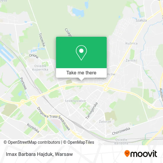 Imax Barbara Hajduk map