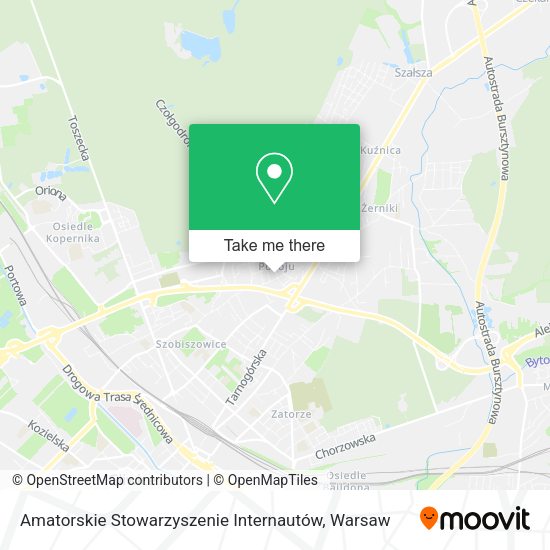 Карта Amatorskie Stowarzyszenie Internautów