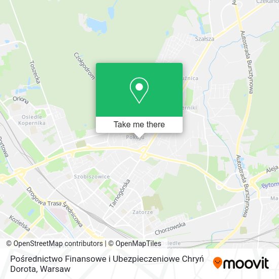 Pośrednictwo Finansowe i Ubezpieczeniowe Chryń Dorota map