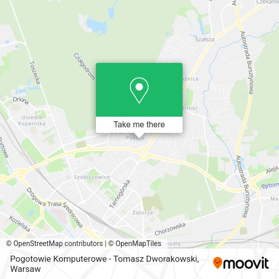 Pogotowie Komputerowe - Tomasz Dworakowski map