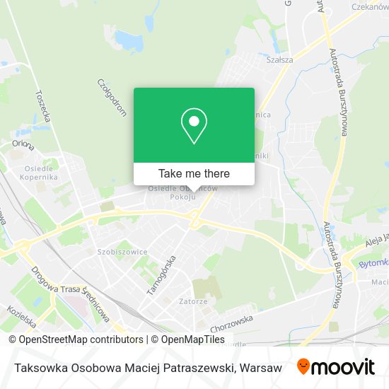 Taksowka Osobowa Maciej Patraszewski map