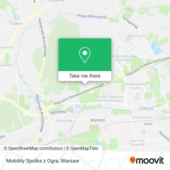Карта Mobility Spolka z Ogra