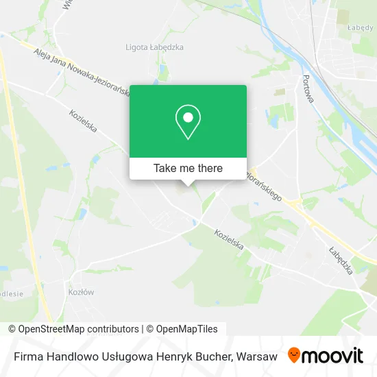 Карта Firma Handlowo Usługowa Henryk Bucher