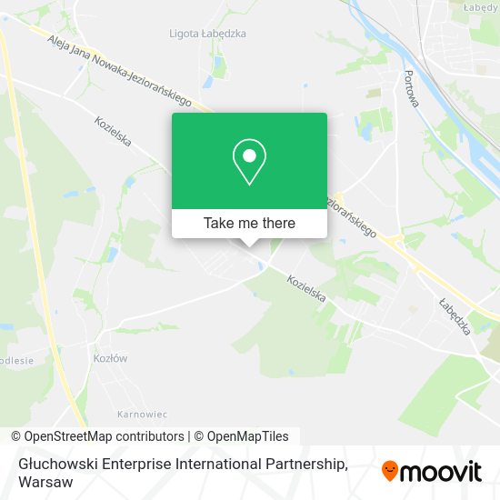 Głuchowski Enterprise International Partnership map