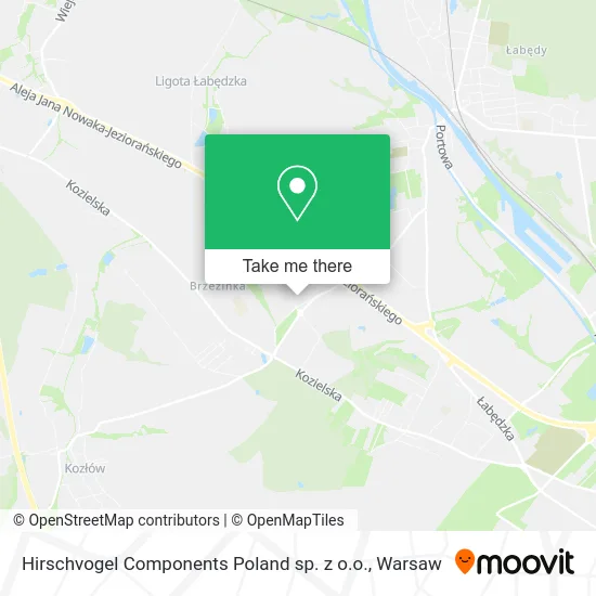 Карта Hirschvogel Components Poland sp. z o.o.