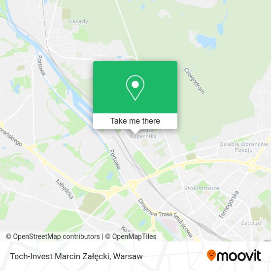 Tech-Invest Marcin Załęcki map