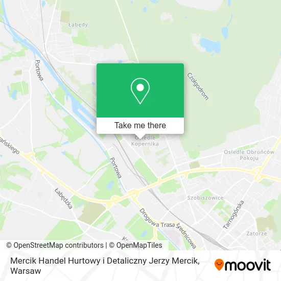Карта Mercik Handel Hurtowy i Detaliczny Jerzy Mercik