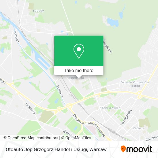 Otoauto Jop Grzegorz Handel i Usługi map