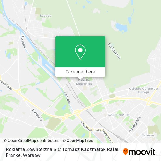 Reklama Zewnetrzna S C Tomasz Kaczmarek Rafal Franke map