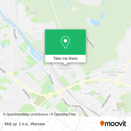 Карта Mdj sp. z o.o.