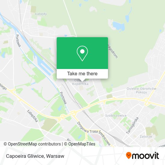 Capoeira Gliwice map