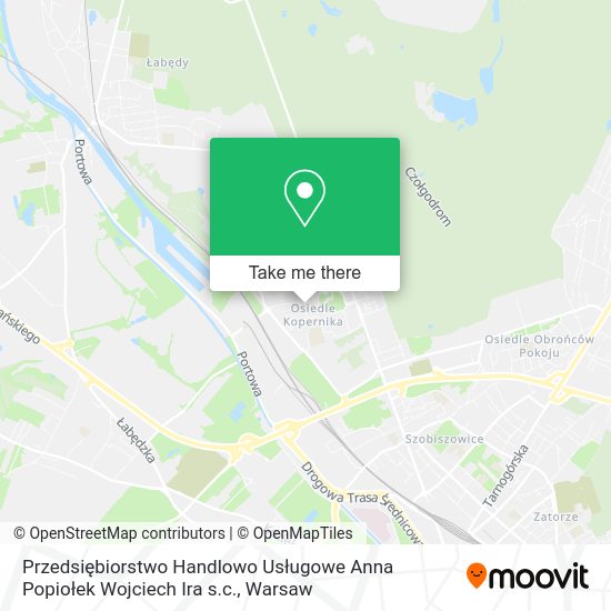 Przedsiębiorstwo Handlowo Usługowe Anna Popiołek Wojciech Ira s.c. map