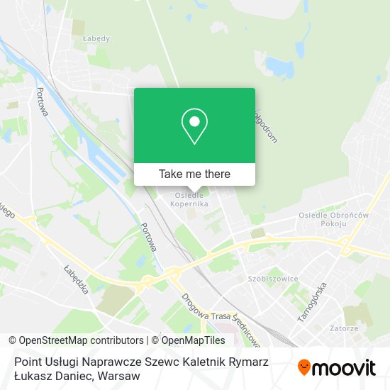 Point Usługi Naprawcze Szewc Kaletnik Rymarz Łukasz Daniec map