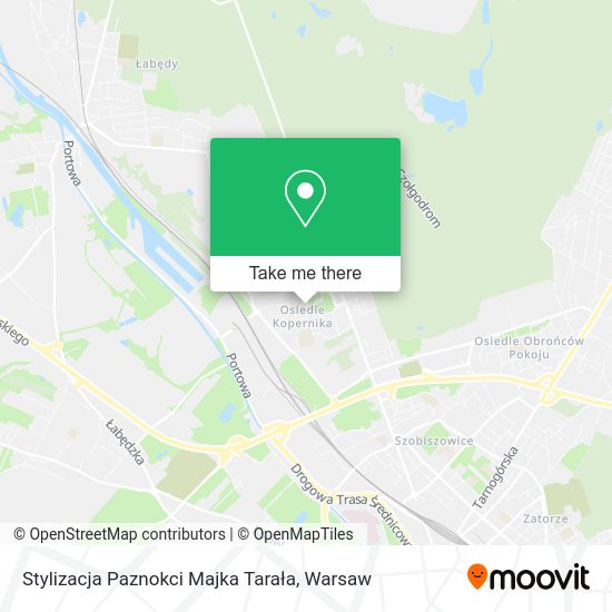 Stylizacja Paznokci Majka Tarała map