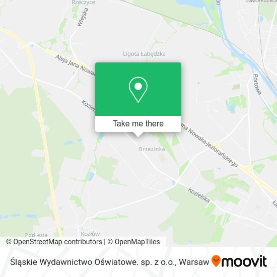 Śląskie Wydawnictwo Oświatowe. sp. z o.o. map