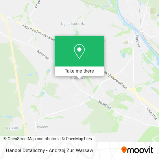Handel Detaliczny - Andrzej Żur map