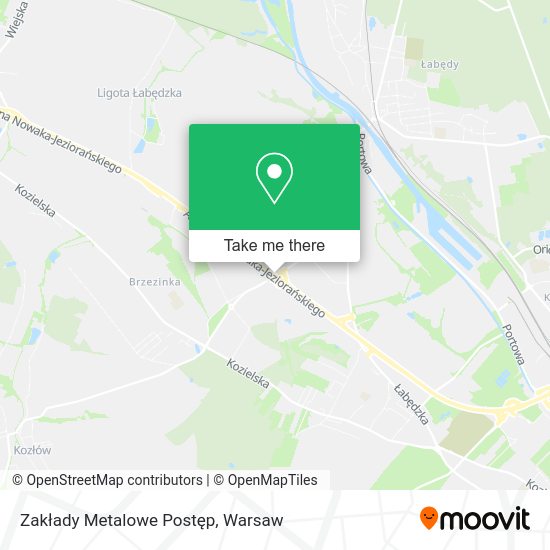 Zakłady Metalowe Postęp map