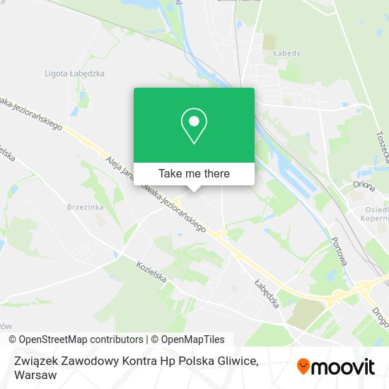 Związek Zawodowy Kontra Hp Polska Gliwice map