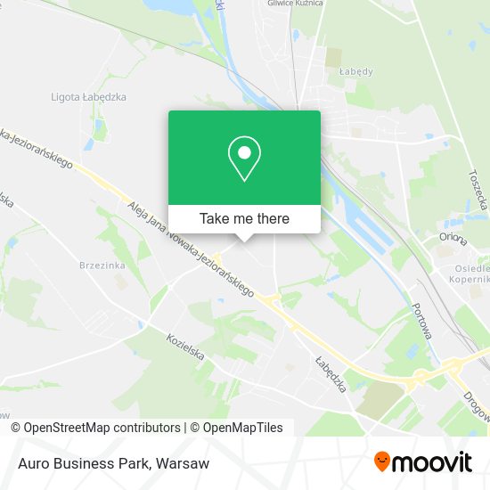 Auro Business Park map