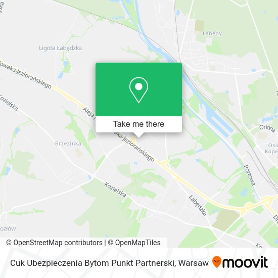 Cuk Ubezpieczenia Bytom Punkt Partnerski map