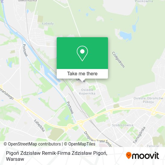 Pigoń Zdzisław Remik-Firma Zdzisław Pigoń map