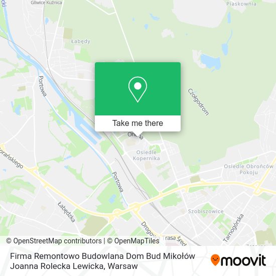 Firma Remontowo Budowlana Dom Bud Mikołów Joanna Rolecka Lewicka map